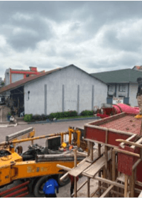Transformation des parkings de la Force Terrestre en bureaux — Gombe, Kinshasa — photo 3