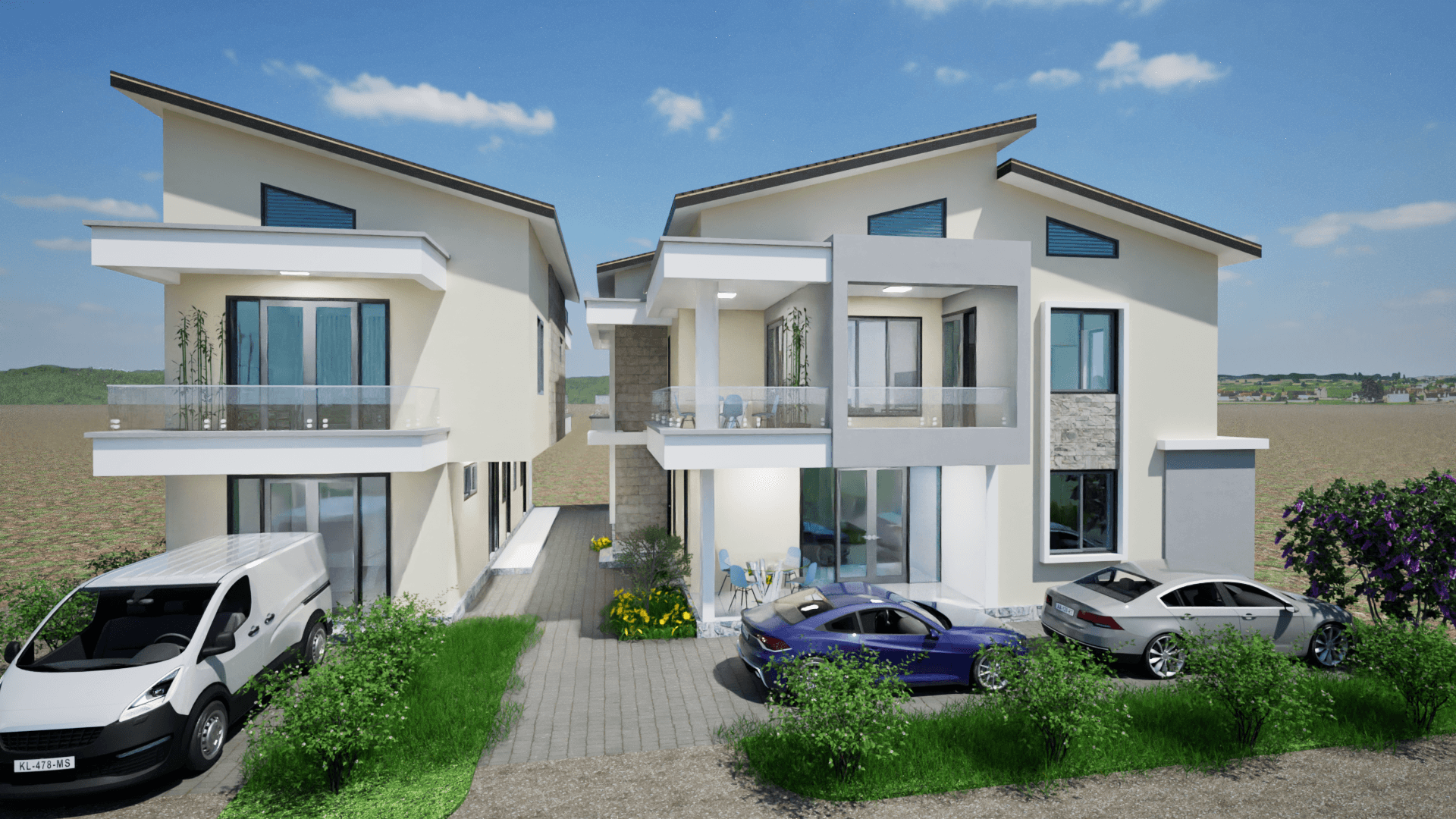 Maison unifamiliale R+1, annexe et chambre froide — Butembo — photo 1
