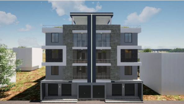 Maison appartement R+3 — Kinshasa